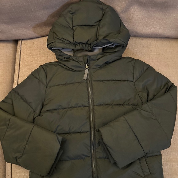 NEW Primary Warmest Puffer Jacket Black Size 10 - Picture 1 of 6